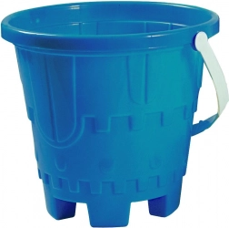 Secchiello da sabbia Androni a forma di castello blu