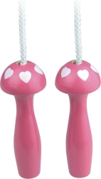 Vilac corda per saltare fucsia con cuoricini
