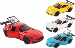 Auto in metallo con porte apribili 12 cm