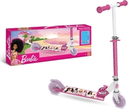 Monopattino per bambini BARBIE con asta del manubrio regolabile