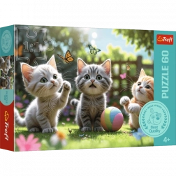 Puzzle 60 pezzi tre gattini TREFL