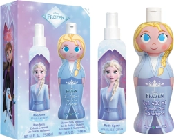 Set regalo FROZEN – body spray 200 ml + docciaschiuma e shampoo 2in1 400 ml