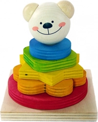 Forme colorate impilabili – orsetto Timi
