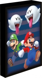 Quadro LED luminoso Super Mario 30x40 cm