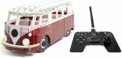 RC minivan rosso – kit modello Volkswagen Transporter T1 senza colla