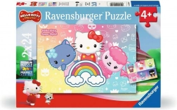 Puzzle 2×24 pezzi HELLO KITTY
