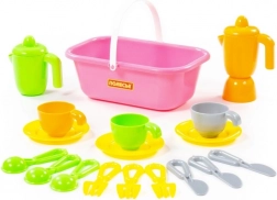 Set di stoviglie Top Chef con cestino per 3 persone