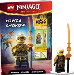 Lego Ninjago: cacciatore di draghi – libro interattivo con minifigure di Rapton