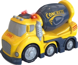 Camion Beton City Truck con effetti luminosi e sonori