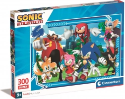 Puzzle 300 pezzi Super Sonic CLEMENTONI