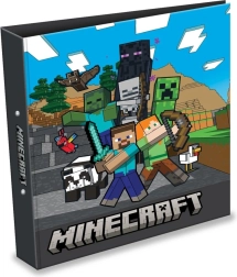 Raccoglitore con 2 anelli MINECRAFT