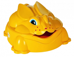 Sandpit Coniglio giallo con coperchio