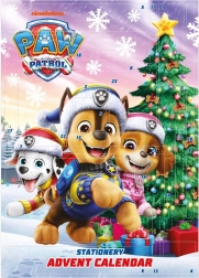 Calendario dell'avvento di cancelleria Paw Patrol