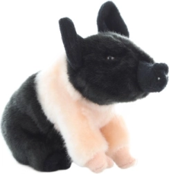 Maialino di peluche eco-friendly 19 cm