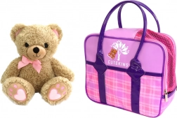 Orsetto di peluche con borsetta CUTEKINS per bambini