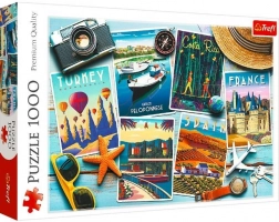 Puzzle 1000 pezzi – Cartoline delle vacanze