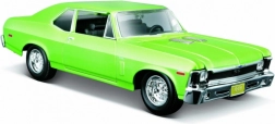 Modello in metallo CHEVROLET NOVA SS 1970 verde 1:24