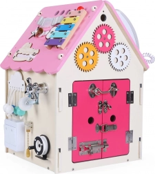 Activity board casetta per bambini 2Kids Toys – Rosa