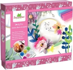 Lovely Box atelier per la creazione di fiori di carta – set creativo per bambini