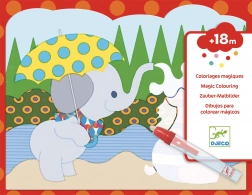 Libri da colorare ad acqua Attività degli animali