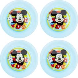 Set di piatti per bambini Mickey Mouse (4 pz)