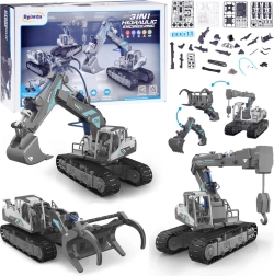 Set di costruzione 3-in-1 veicoli da cantiere Jokomisiada