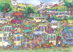 Puzzle Chaos di caravan 1000 pezzi