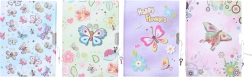 diario Motyle con lucchetto 13x18 cm