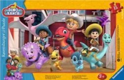 Puzzle Ravensburger Dino Ranch 15 pezzi