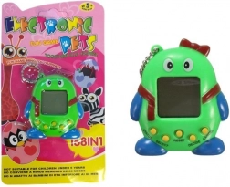 Animaletto Elettronico Tamagotchi con Fiocco Verde