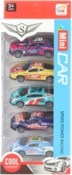 Set di 5 auto 1:64 per bambini