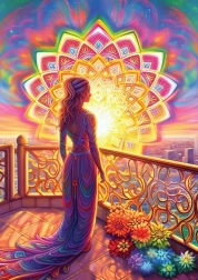 Puzzle ART PUZZLE Divino tramonto 1000 pezzi