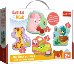 Puzzle Baby Classic – animaletti bebè TREFL