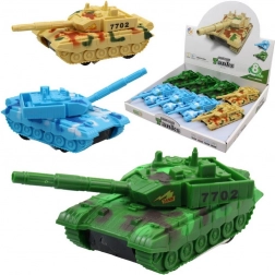 Carro armato a inerzia con luci e suoni