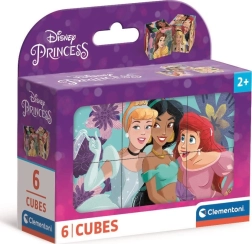 Cubi illustrati Disney Principesse – 6 cubi