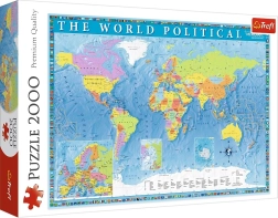 Puzzle 2000 pezzi – mappa politica del mondo