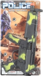 Mitraglietta a cricchetto mimetica per bambini