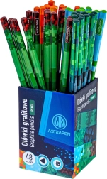 Matita grafite triangolare HB ASTRA Pixel One