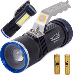 Torcia LED militare con Cree XM-L3-U3 Zoom di Bailong