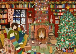 Puzzle famiglia Natale 1000 pezzi
