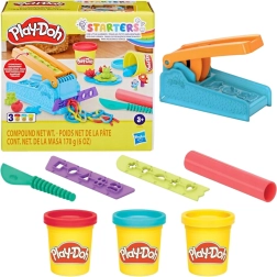 Play-Doh fabbrica del divertimento con 3 colori e accessori