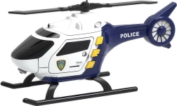 Elicottero della polizia con luci e suoni, 17 cm