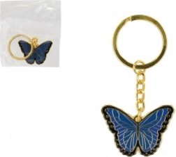 Portachiavi in metallo Farfalla
