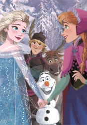 CLEMENTONI Puzzle Frozen 104 pezzi