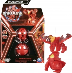 Bakugan Dragonoid rosso figura da battaglia trasformabile + carte