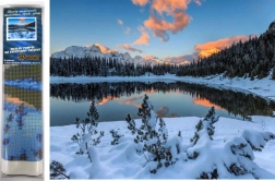 Pittura diamantata Quiete invernale 30 × 40 cm