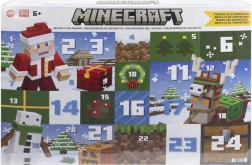 calendario dell’Avvento Minecraft 2024 con figurine e accessori