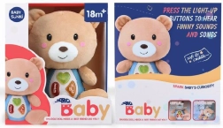 Orsetto di peluche con luce e melodie