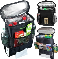 Organizer per sedile auto con borsa termica