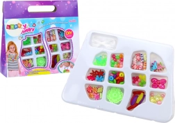 Set creativo di perline colorate per la creazione di gioielli